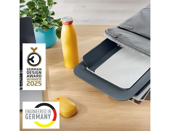 LEITZ Soporte Ergo Cosy Gris ajustable de 4 alturas LEITZ Soporte Ergo Cosy Gris ajustable de 4 alturas