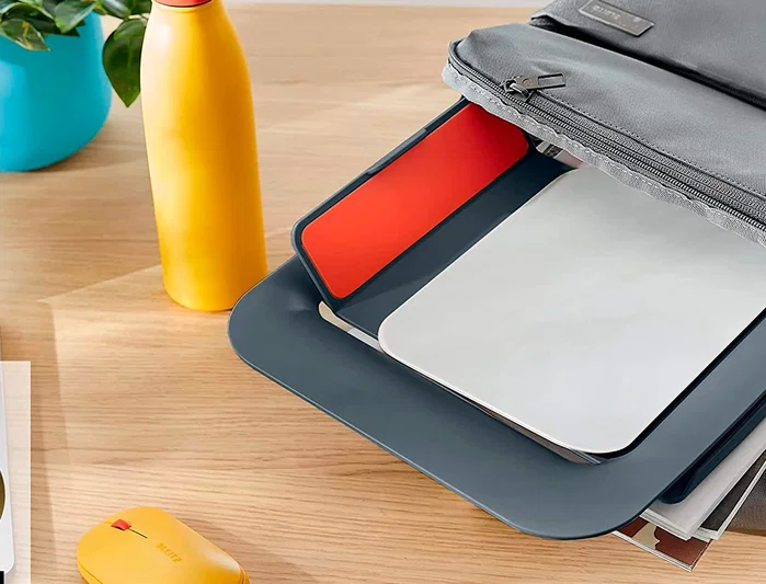 Leitz Ergo Cosy Soporte para Portátil Ajustable 4 Alturas Gris Leitz Ergo Cosy Soporte para Portátil Ajustable 4 Alturas Gris