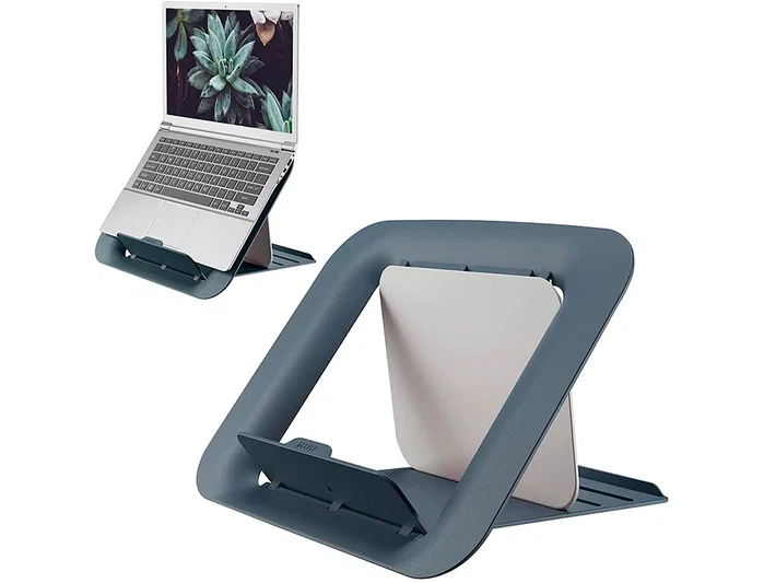 Leitz Ergo Cosy Soporte para Portátil Ajustable 4 Alturas Gris Leitz Ergo Cosy Soporte para Portátil Ajustable 4 Alturas Gris