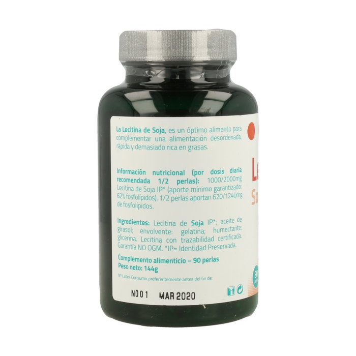 Sakai Lecitina de Soja Ip 1000, 90 perlas de 1000mg