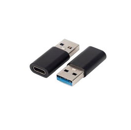 MicroConnect Adaptador USB-A a USB-C Negro