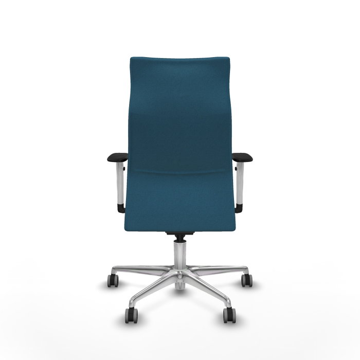 PIQUERAS Y CRESPO Sillón Albacete Verde Petróleo con Mecanismo Sincro y Base de Aluminio PIQUERAS Y CRESPO Sillón Albacete Verde Petróleo con Mecanismo Sincro y Base de Aluminio