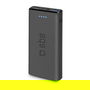 SBS Powerbank 10.000 mAh TTBB10000FASTK, Negro, Batería Externa de Polímero de Litio con 2 Puertos USB 2.1A para Carga Rápida