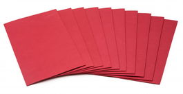 Faibo Bolsa 10 Laminas Goma Eva 1655-10-03 Rojo 40x60 cm