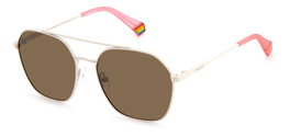 Polaroid PLD-6172-S-10A-SP Gafas de sol octogonales beige