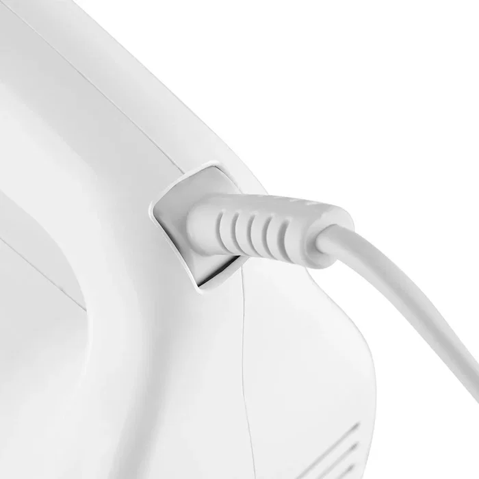 Orbegozo BA 3250 Batidora de Mano Amasadora 300W Blanca con 6 Velocidades y Función Turbo, Incluye Varillas de Acero Inoxidable