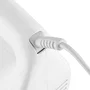 Orbegozo BA 3250 Batidora de Mano Amasadora 300W Blanca con 6 Velocidades y Función Turbo, Incluye Varillas de Acero Inoxidable