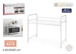 Confortime Estantería para Microondas Metal