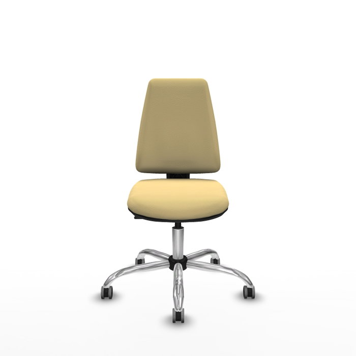 PIQUERAS Y CRESPO Silla de oficina Elche color Crema sin brazos PIQUERAS Y CRESPO Silla de oficina Elche color Crema sin brazos