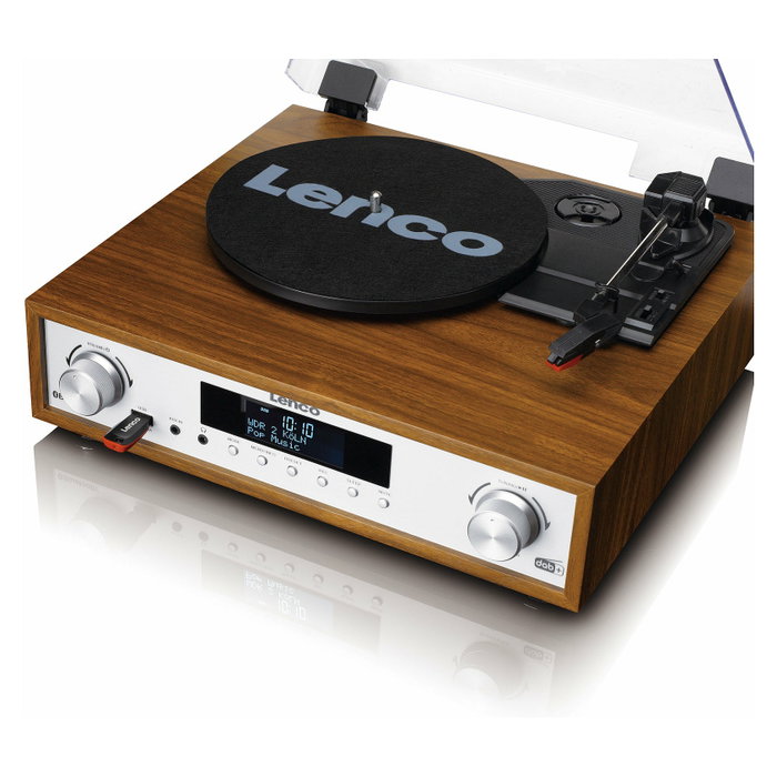 Lenco MC-160WD Sistema Hi-Fi con Tocadiscos y Bluetooth en Madera Lenco MC-160WD Sistema Hi-Fi con Tocadiscos y Bluetooth en Madera