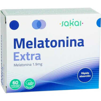 SAKAI Melatonina Extra Masticable Limón 60 comp.
