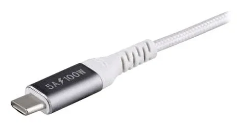 T'nb iclick Cable de carga USB-C de 100W para PC y Mac, 2 metros