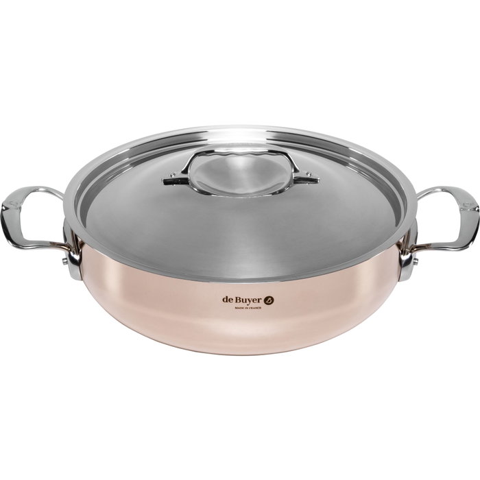 De Buyer Prima Matera Olla de Cobre/Acero 28cm De Buyer Prima Matera Olla de Cobre/Acero 28cm