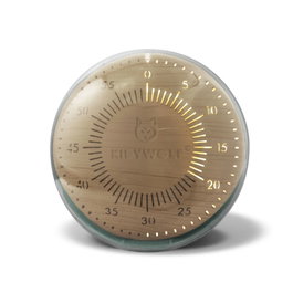 Kidywolf Kidytimer Temporizador Analógico LED Turquesa