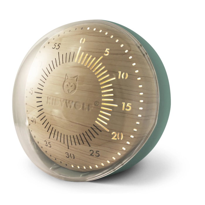 Kidywolf Kidytimer Temporizador Analógico LED Turquesa Kidywolf Kidytimer Temporizador Analógico LED Turquesa