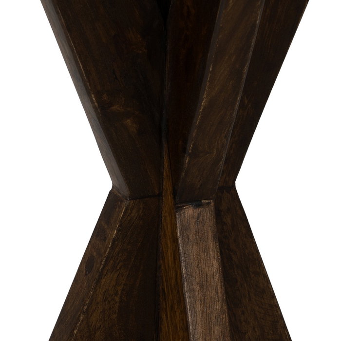 Mesita Natural Madera de Mango Salón 37 X 37 X 60 cm Mesita Natural Madera de Mango Salón 37 X 37 X 60 cm