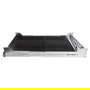 StarTech.com Bandeja Ventilada Deslizante 2U de 19" para Rack de Servidores con Gestión de Cables - Profundidad Ajustable de 70.2 a 80.2cm - Capacidad 22.7kg - Acero Negro y Plata