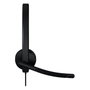 Logitech H570e Auriculares USB Tipo C Negro