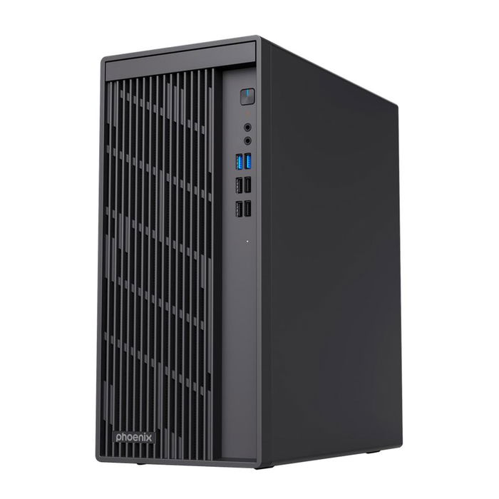Phoenix Technologies Ordenador de Sobremesa Intel Core i3-14100 14ª Generación, 8 GB RAM DDR5, 512 GB NVMe SSD, WiFi 6, Bluetooth 5.2, Windows 11 Pro, Chipset B760, Micro-ATX Phoenix Technologies Ordenador de Sobremesa Intel Core i3-14100 14ª Generación, 8 GB RAM DDR5, 512 GB NVMe SSD, WiFi 6, Bluetooth 5.2, Windows 11 Pro, Chipset B760, Micro-ATX