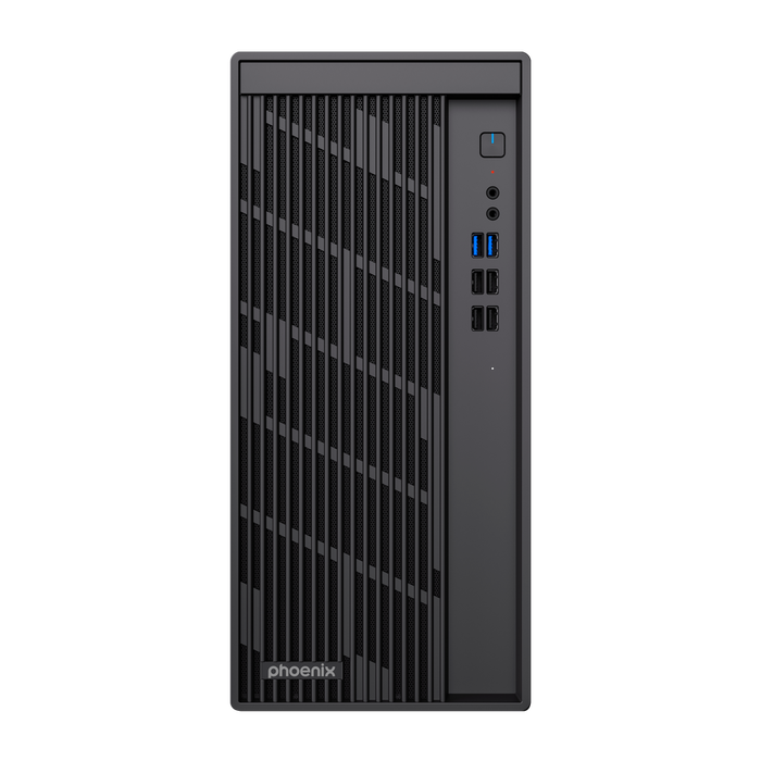 Phoenix Technologies Ordenador de Sobremesa Intel Core i3-14100 14ª Generación, 8 GB RAM DDR5, 512 GB NVMe SSD, WiFi 6, Bluetooth 5.2, Windows 11 Pro, Chipset B760, Micro-ATX Phoenix Technologies Ordenador de Sobremesa Intel Core i3-14100 14ª Generación, 8 GB RAM DDR5, 512 GB NVMe SSD, WiFi 6, Bluetooth 5.2, Windows 11 Pro, Chipset B760, Micro-ATX