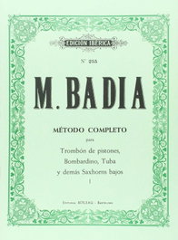 BOILEAU, Método trombón pist., tuba, bombard. Vol.I - Miquel Badia Sarri