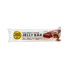 Gold Nutrition Jelly Bar Total Energy Electrolyte Cola 15Uds. Barritas Gominola Vegana Recuperación Azúcares Rápida Absorción