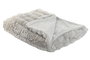 DKD Home Decor Manta de 2 Unidades Gris Claro 170 x 130 cm Urban