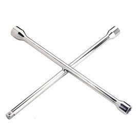 ALYCO Llave En Cruz 17-19-22 (1/2'') Para Ruedas de Coche, Tubo 1/2"