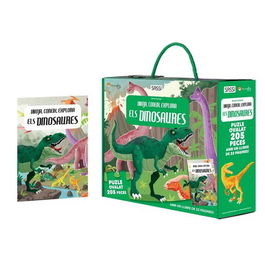 Puzle Sassi Manolito Books Els Dinosaures - Catalan 205 Piezas (+6 Años)