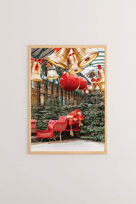 Wallity Pintura Decorativa Enmarcada, 33 x 48 cm, Papel Fotográfico 300 gsm, Marco Madera Maciza Wallity Pintura Decorativa Enmarcada, 33 x 48 cm, Papel Fotográfico 300 gsm, Marco Madera Maciza