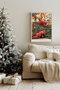 Wallity Pintura Decorativa Enmarcada, 33 x 48 cm, Papel Fotográfico 300 gsm, Marco Madera Maciza