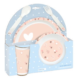 Set de Menaje Infantil Safta Flores PVC