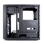 Fractal Design FD-CA-FOCUS-BK-W Caja PC Midi Tower Negra con Ventana Lateral y Ventiladores Frontales Iluminados en Blanco