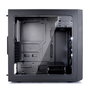 Fractal Design FD-CA-FOCUS-BK-W Caja PC Midi Tower Negra con Ventana Lateral y Ventiladores Frontales Iluminados en Blanco