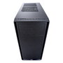 Fractal Design FD-CA-FOCUS-BK-W Caja PC Midi Tower Negra con Ventana Lateral y Ventiladores Frontales Iluminados en Blanco