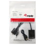 Equip Adaptador VGA Macho a HDMI Hembra con Audio Jack 3.5 mm, Negro, 0,2 m