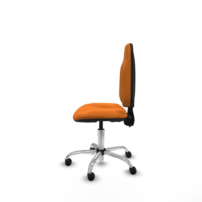 PIQUERAS Y CRESPO Silla de oficina Algarra Naranja con mecanismo de contacto permanente PIQUERAS Y CRESPO Silla de oficina Algarra Naranja con mecanismo de contacto permanente