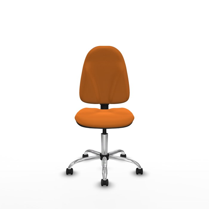 PIQUERAS Y CRESPO Silla de oficina Algarra Naranja con mecanismo de contacto permanente PIQUERAS Y CRESPO Silla de oficina Algarra Naranja con mecanismo de contacto permanente