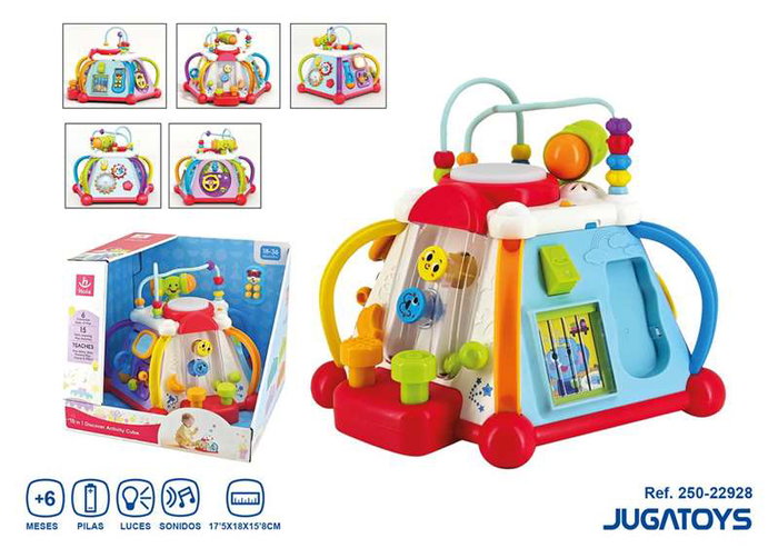 Hola Centro de actividades infantiles con luces y sonidos