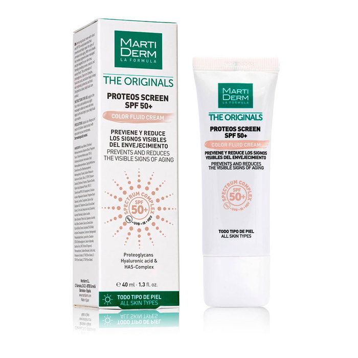 Martiderm The Originals Proteos Screen Crema con Color SPF50+ 40 ml Martiderm The Originals Proteos Screen Crema con Color SPF50+ 40 ml