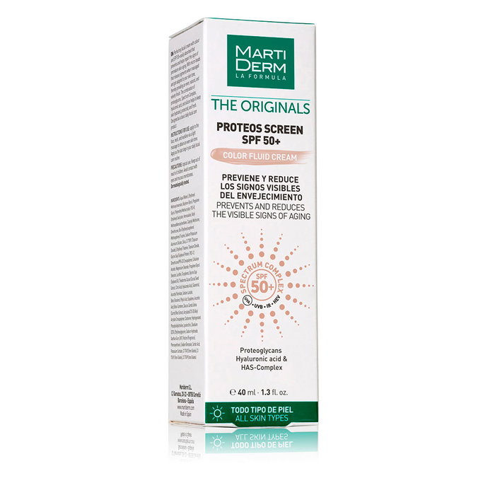 Martiderm The Originals Proteos Screen Crema con Color SPF50+ 40 ml Martiderm The Originals Proteos Screen Crema con Color SPF50+ 40 ml