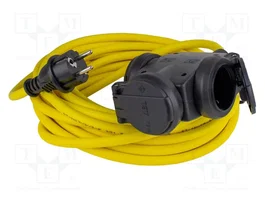 AS SCHWABE Prolongador de alimentación AT-N07V3V3-F 3G1,5mm2 10m