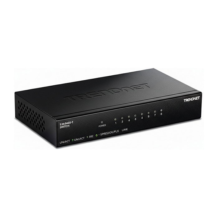 TRENDnet Conmutador 8 Puertos 2.5G Ethernet, Conmutador de Red Gigabit, TEG-S82G TRENDnet Conmutador 8 Puertos 2.5G Ethernet, Conmutador de Red Gigabit, TEG-S82G