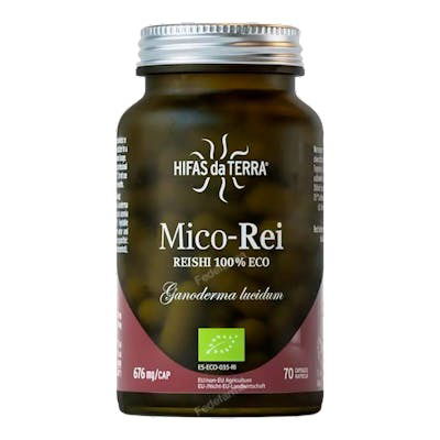 HIFAS DA TERRA Mico Rei HDT Reishi para Inmunidad 70 Cápsulas