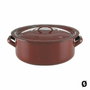 Quid Cacerola Acero Esmaltado Clasico Esmalte 12 cm – 0,75 L Marrón