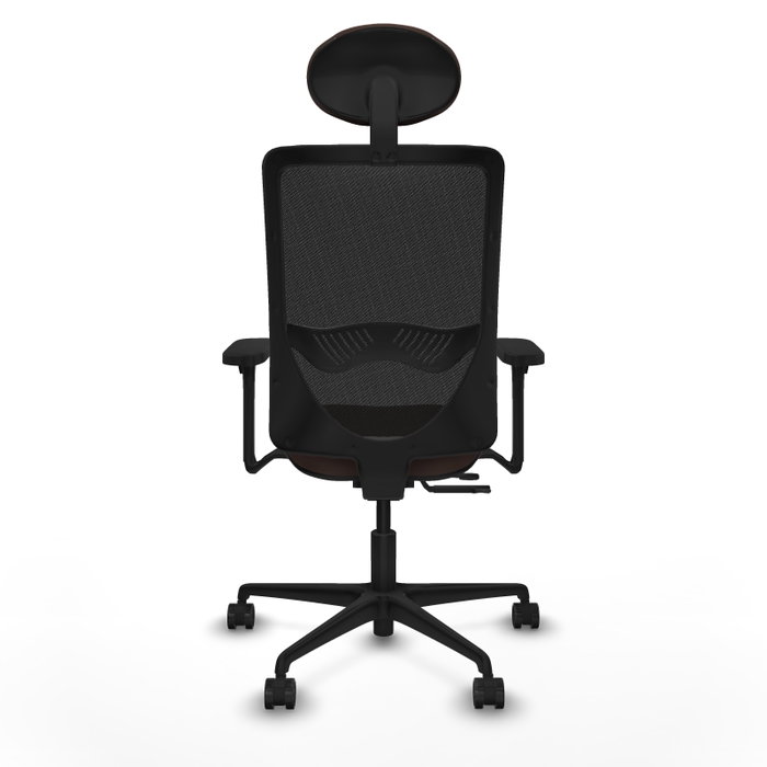 PIQUERAS Y CRESPO Silla de oficina Zulema con mecanismo Sincro/Traslack, Marrón oscuro y Negro PIQUERAS Y CRESPO Silla de oficina Zulema con mecanismo Sincro/Traslack, Marrón oscuro y Negro