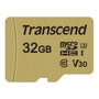 Transcend USD500S 32 GB MicroSDHC con adaptador