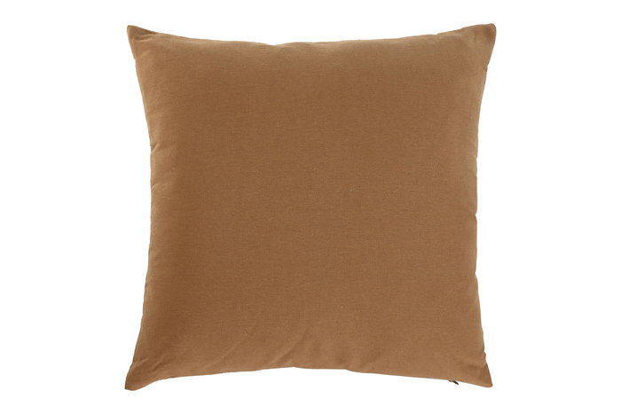 DKD Home Decor Terracotta 1c24 Cojin Boho Mostaza Marron Patchwork Algodon 45 x 45 cm (2 Unidades)