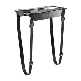 LogiLink Soporte ajustable para CPU bajo el escritorio con correa