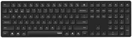 Rapoo E8020M Teclado Inalámbrico Full-size Negro